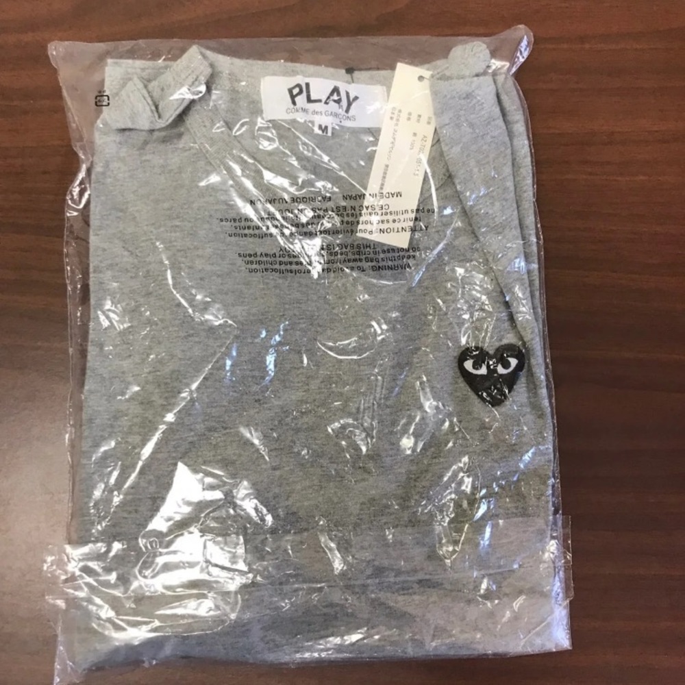 CDG SHIRT GREY
